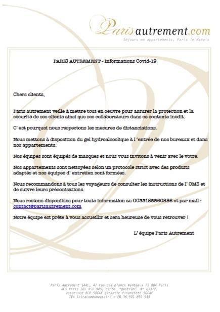 Appartement Voyageur sans bagage à Paris Extérieur photo
